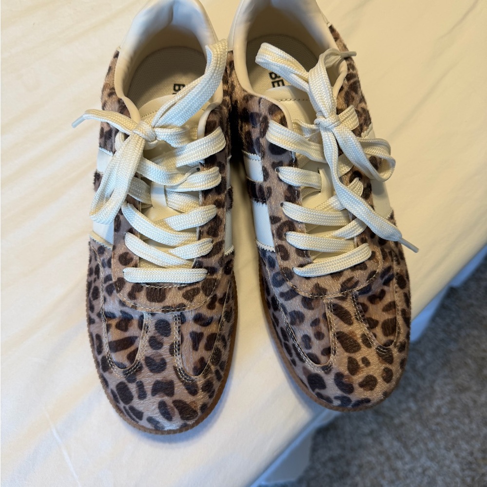 Leopard Print Sneakers
